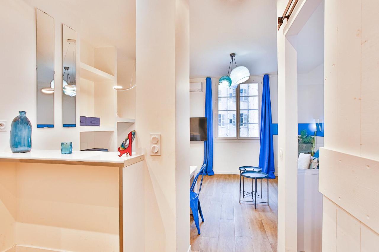 La Cle Studio Clim, Wifi, Gare Et Port A Toulon Buitenkant foto